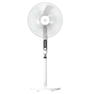 Ventilateur Sur Pied - Blanc - Evernal + Télécommande