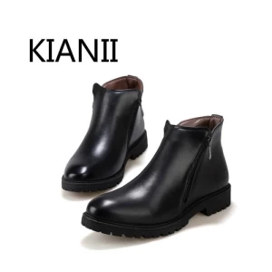 Kianii - Bottine en cuir - Homme - Noir