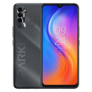 Tecno Spark 7 Pro – Écran 6.6″ – ROM 64GB – RAM 4GB – Caméra 48MP  - Batterie 500mAh – Noir