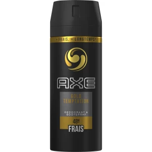 Axe gold temptation - Deodorant Spray pour homme, 150 ml