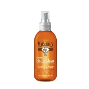 Huile Elixir Karité et Argan avant shampoing de Le Petit Marseillais