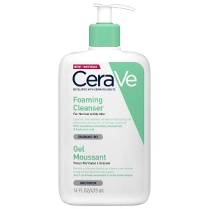 CeraVe Gel Moussant – Peaux Normales à Grasses 236ml