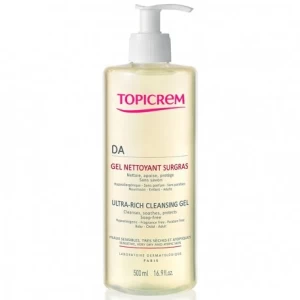 Topicrem DA Gel nettoyant surgras 500ml