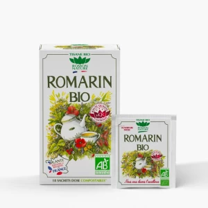 Romon Nature Tisane Romarin bio 18 Sachets 30,6g