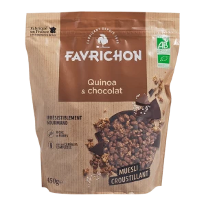 Muesli Croustillant Chocolat Noir 500g