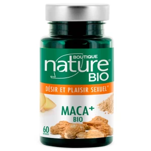 Maca + BIO 60 gélules - Boutique nature