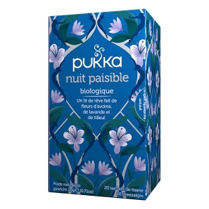 Infusion Nuit paisible Bio - 20 sachets - Pukka