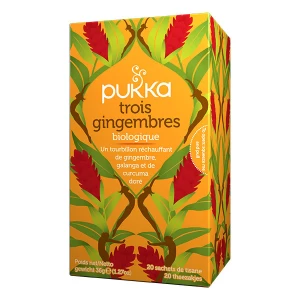 Tisane 3 Gingembres bio - 20 sachets  - Pukka