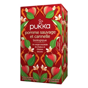 Infusion  Pomme sauvage et cannelle 20 sachets - Pukka