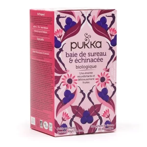 Infusion  Baie de sureau et échinacée 20 sachets - Pukka