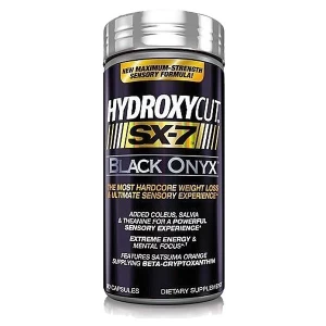 Muscletech Hydroxycut SX-7 Black Onyx 80 Capsules