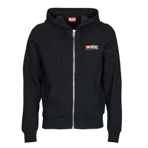 Sweat Diesel  S-GINN-HOOD-ZIP-DIV Noir