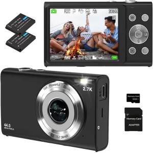 Appareil photo numérique compact 1080P FHD 36 mégapixels caméscopes caméra pour Youtube