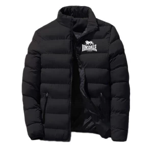 LONSDALE – veste en duvet pour homme, avec Logo imprimé, de haute qualité, épaisse, couleur unie