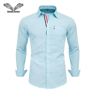 VISADA JAUNA – Chemise en coton pour Homme