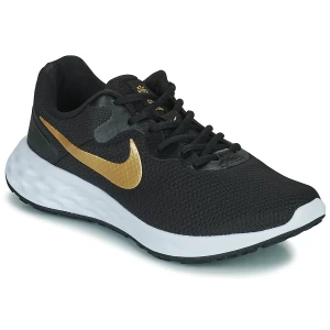 Chaussures de sport NIKE REVOLUTION 6 NN Noir / Doré