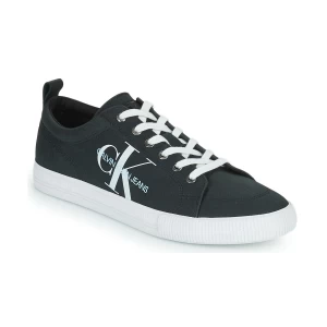 Baskets basses Calvin Klein Jeans VULCANIZED LACEUP SNEAKER Noir