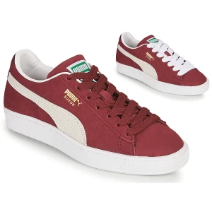 Baskets basses Puma Suede Bordeaux