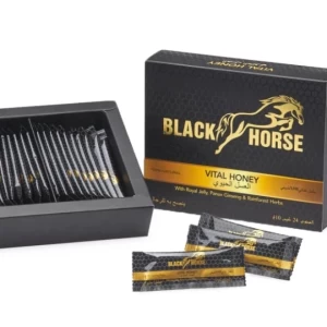 Black horse