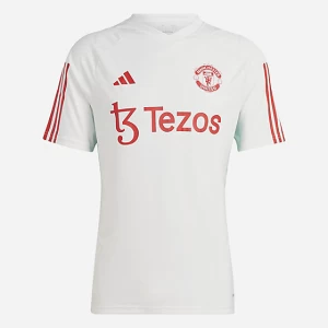 Maillot d'entraînement de football homme Manchester United 23/24 blanc