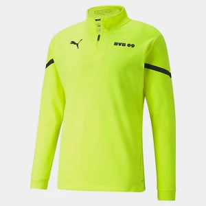 Haut d'entraînement de football homme BVB PREMATCH 1/4 ZIP TOP