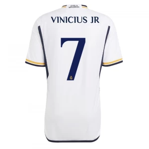 Maillot Match Real Madrid Domicile Vinicius 2023/2024 Blanc