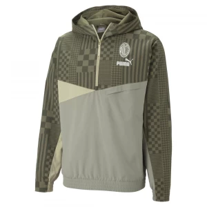 Sweat à capuche Milan AC Woven Vert