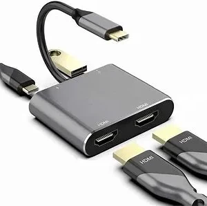 Adaptateur USB 3.0 type C mâle vers HDMI femelle 4k 1080p à 60 Hz images par seconde