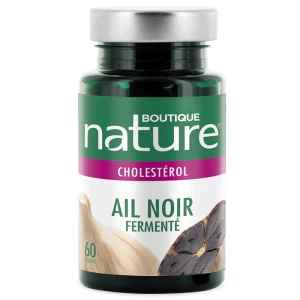 Ail noir fermenté 60 gélules - Boutique nature