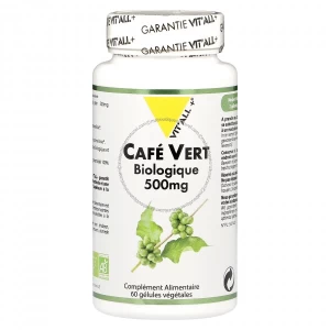 Café vert biologique vitall 60 gélules