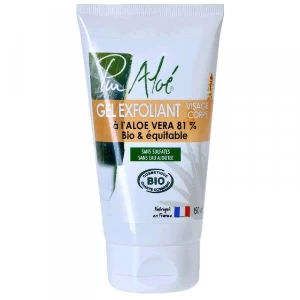 Gel Exfoliant à l'Aloé Vera Bio - 150ml - PurAloé