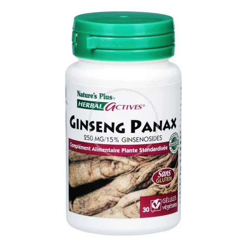 Ginseng Panax 250 mg - 30 gélules