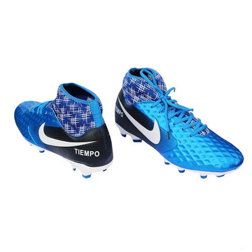 Chaussure de Football à crampons Nike Tiempo – Bleu
