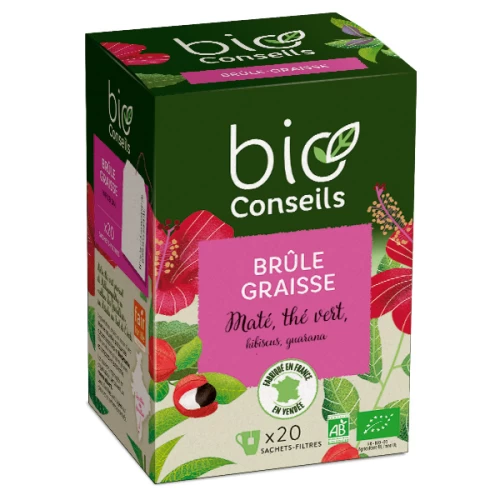 Infusion Brûle graisses Bio - 20 sachets - Bio Conseils