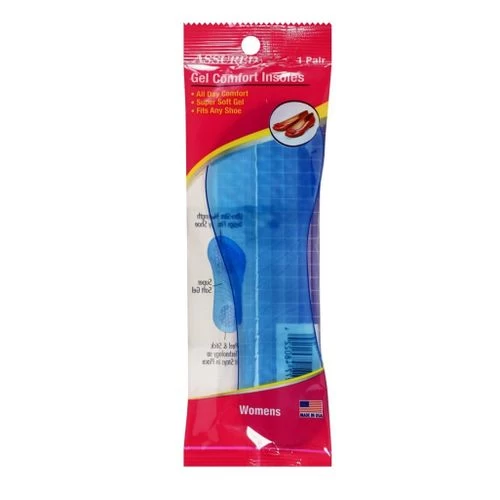 Gel Insoles - Semelles en Gel pour Femmes - Bleu