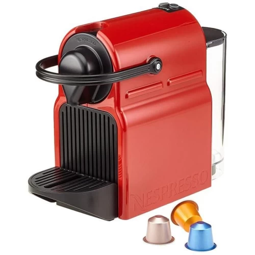 Machine à Café Nespresso Inissia rouge + 16 capsules