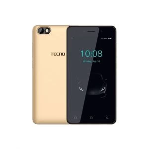 Tecno F1 - 3G - Ecran 5" - ROM 8GB - RAM 1GB - Caméra 5MP - Batterie 2000mAh - Doré