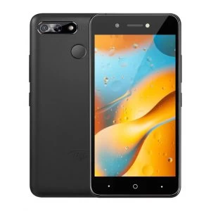 Itel P15 - Ecran 5.0" - Double SIM - ROM 16GB - RAM 1GB - 4000mAh - Camera 5/5 MP - Empreinte Digitale -Face Unlock - Noir.