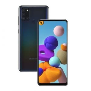 Samsung Galaxy A21s (2020) - Ecran 6.55" - ROM 64GB - RAM 4GB - Caméra 48/8/2MPX - Batterie 5000mAh - Noir