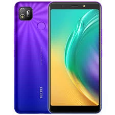 Tecno POP 4- Ecran 6.0’’ - Double SIM - ROM 32GB - RAM 2GB - Caméra 8/5MPX - Batterie : 5000mAh - Bleu