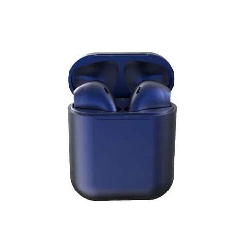 TWS Inpods 12 Mini casque Véritable stéréo sans fil Bluetooth 5.0-Bleu foncé