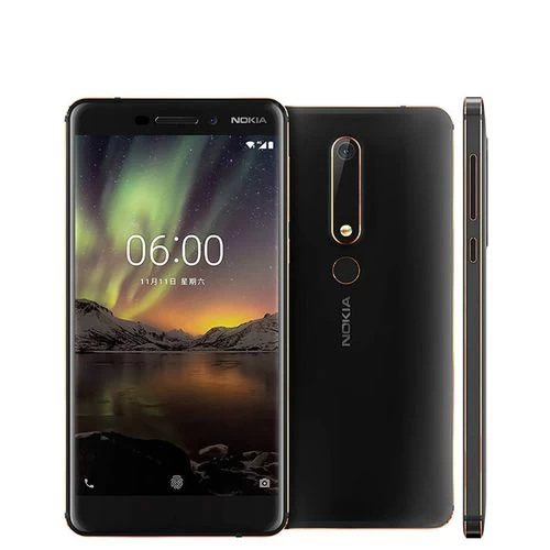 Nokia 6.1 4G Ecran : 5.5" - RAM 32GB - ROM 3GB - Caméra 8MPX  Smartphone - Noir