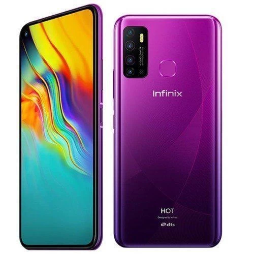 Infinix Hot 9 - 4G - Ecran 6.6’’HD + ROM 64GB - RAM 3GB - Caméra 16MP+2MP+2MP + Camera frond 8MP FF- 5000mAh - violet