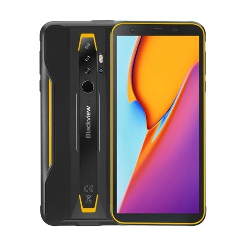 Blackview BV6300 Pro Rugged Phone, - ROM 128GB - RAM 6GB - Ecran 5.7 Android 10 Smartphone - Yellow