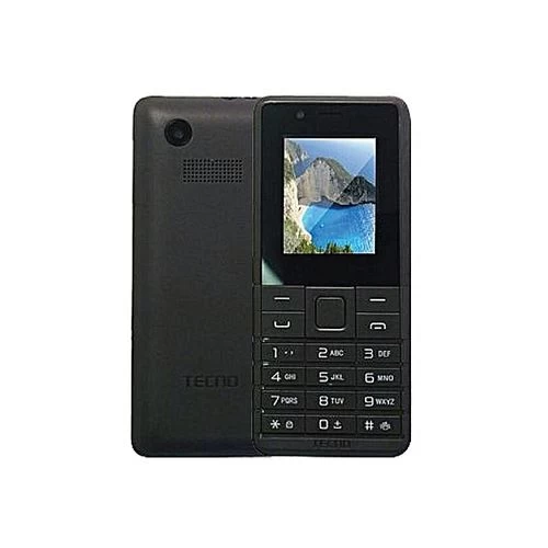 Tecno T312 - 1.77 Pouces - 3MP - 4Mo - Double Sim - Noir