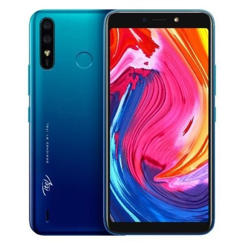 Itel A56 – Ecran: 5.99″ – Rom 16 GB - RAM 1 GB – Camera 8 + 0.3 MP / Front 5 MP – Bleu