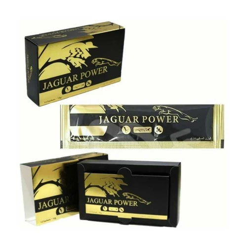 Miel aphrodisiaque jaguar power 12 sachets de 15 g