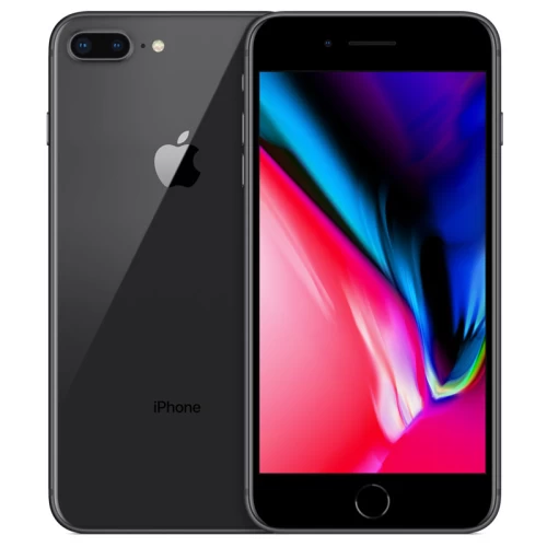 IPhone 8 Plus – Ecran 5.5” – Smartphone – 4G – ROM 256GB – RAM 3GB – IOS 11 – Camera 12MP – Noir