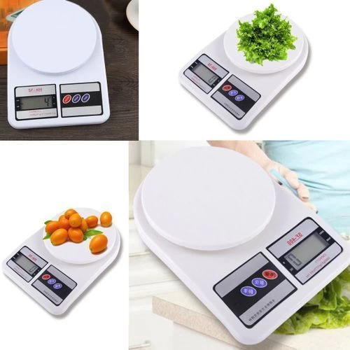 Balance de Cuisine Électronique 10Kg – Blanc