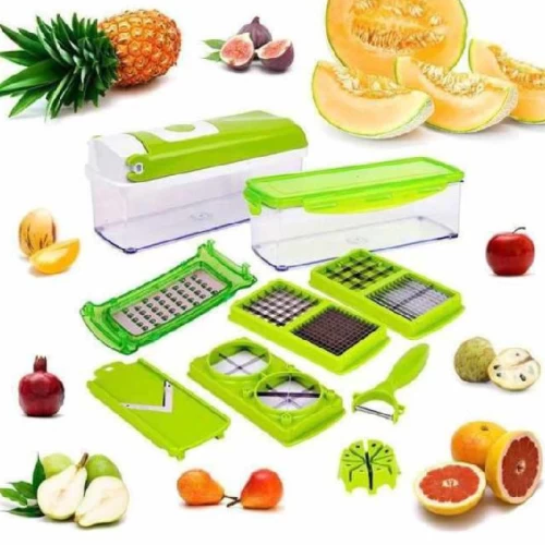 Nicer Dicer - Découpe Légumes et Fruits - Vert